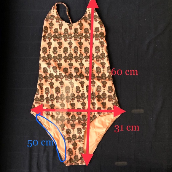 CIA MARÍTIMA Brazilian Swimsuit Size S Pink - Picture 4 of 15